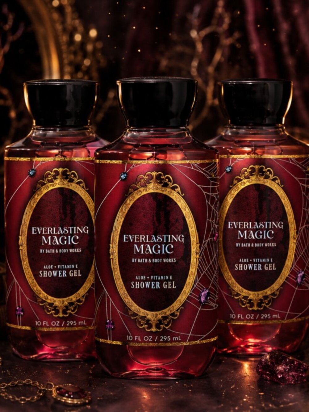 Bath & Body Works- Everlasting Magic Shower Gels Set of 3 - Picture 1 of 1
